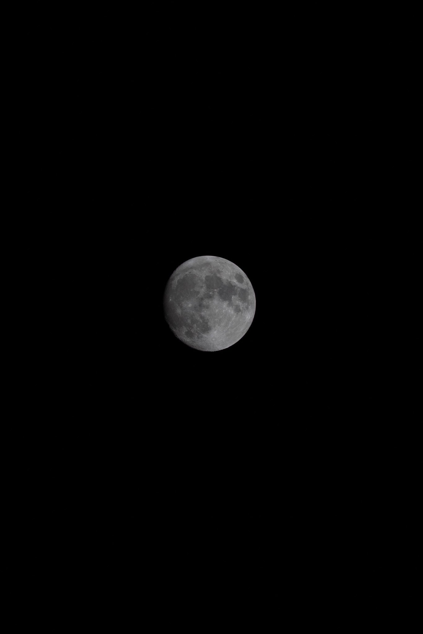 Third example image of the moon
